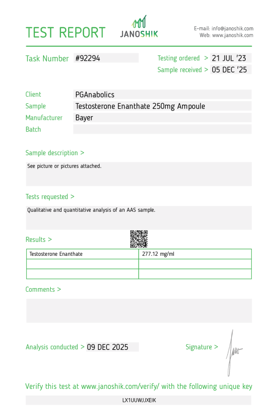 Bayer Ampoule Report(2)